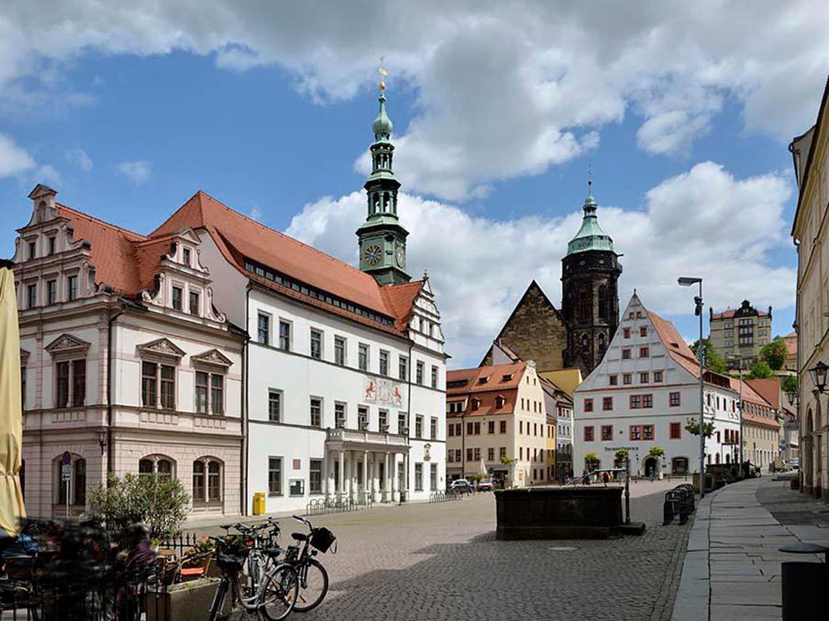 Cosy Apartment With In Pirna With Private Terrace Esterno foto